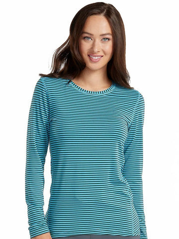 8522 PERFORMANCE KNIT STRIPE TEE